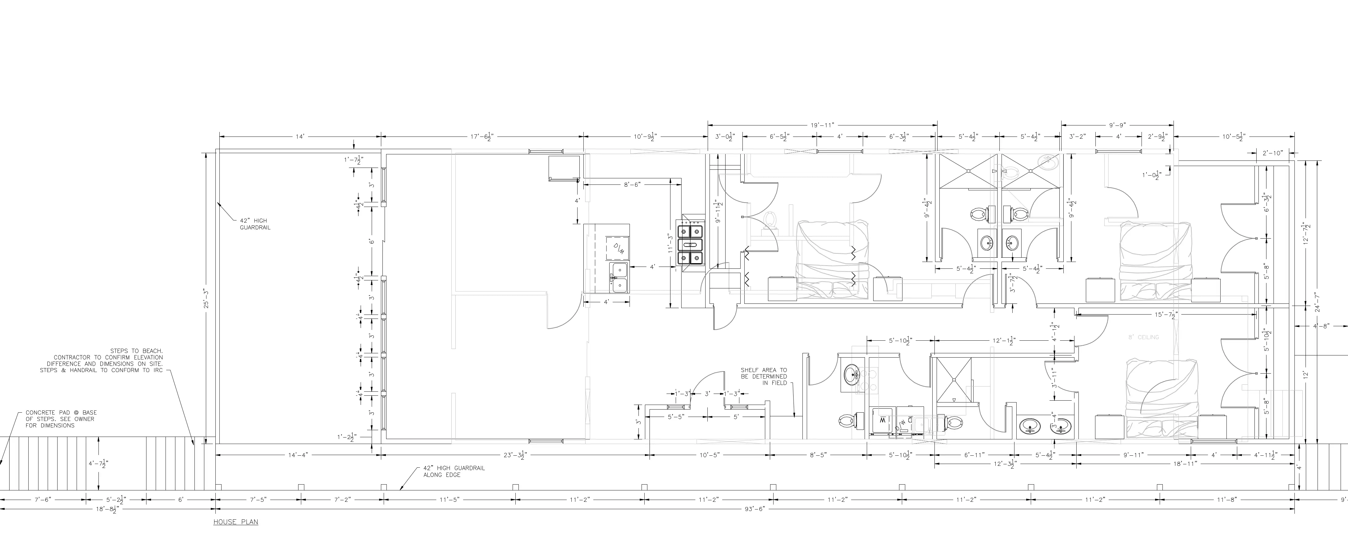 Refined Floor Plan - Updated floor plan tying exterior changes to interior layout.