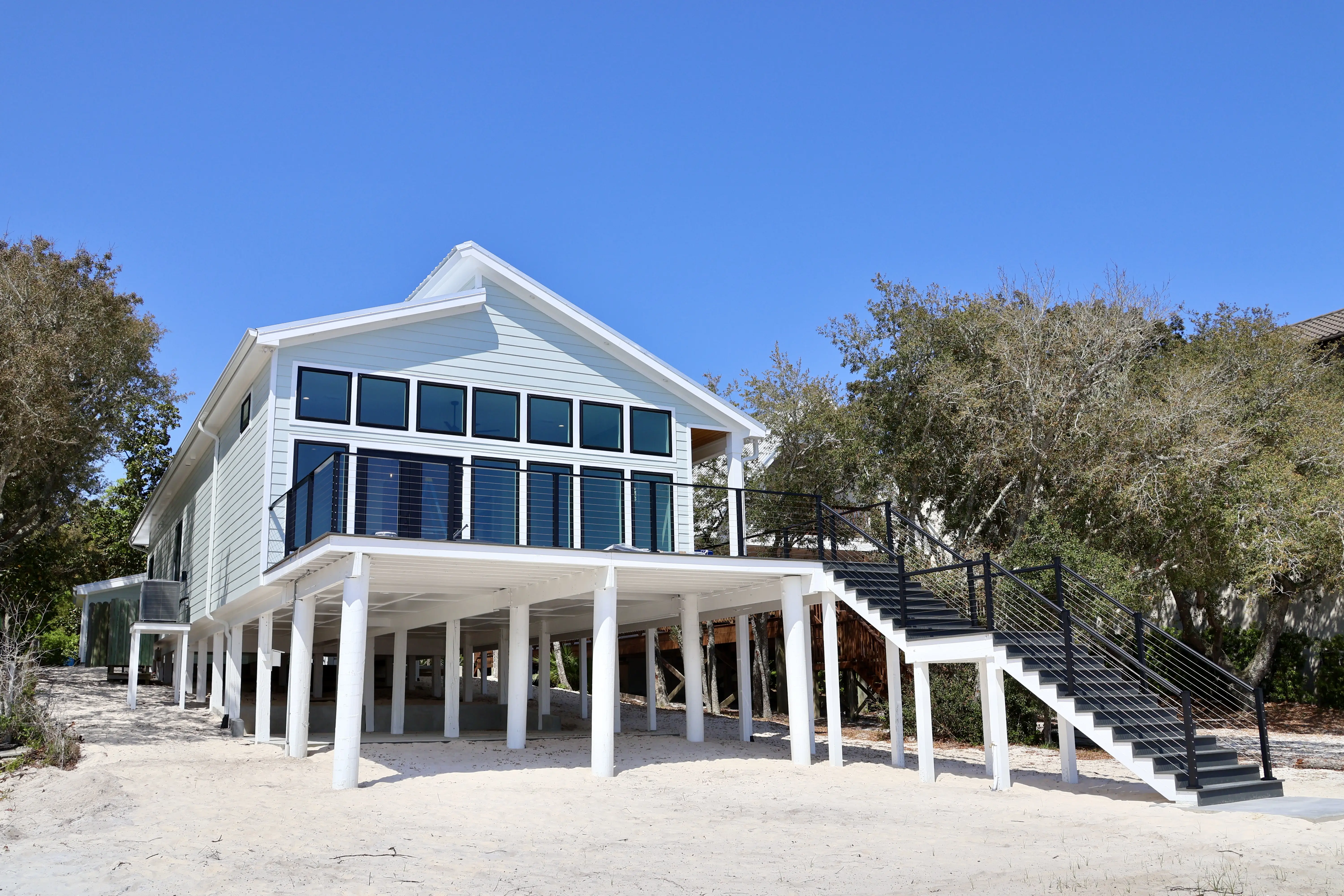 Final Exterior - Completed front perspective showing the finished design.