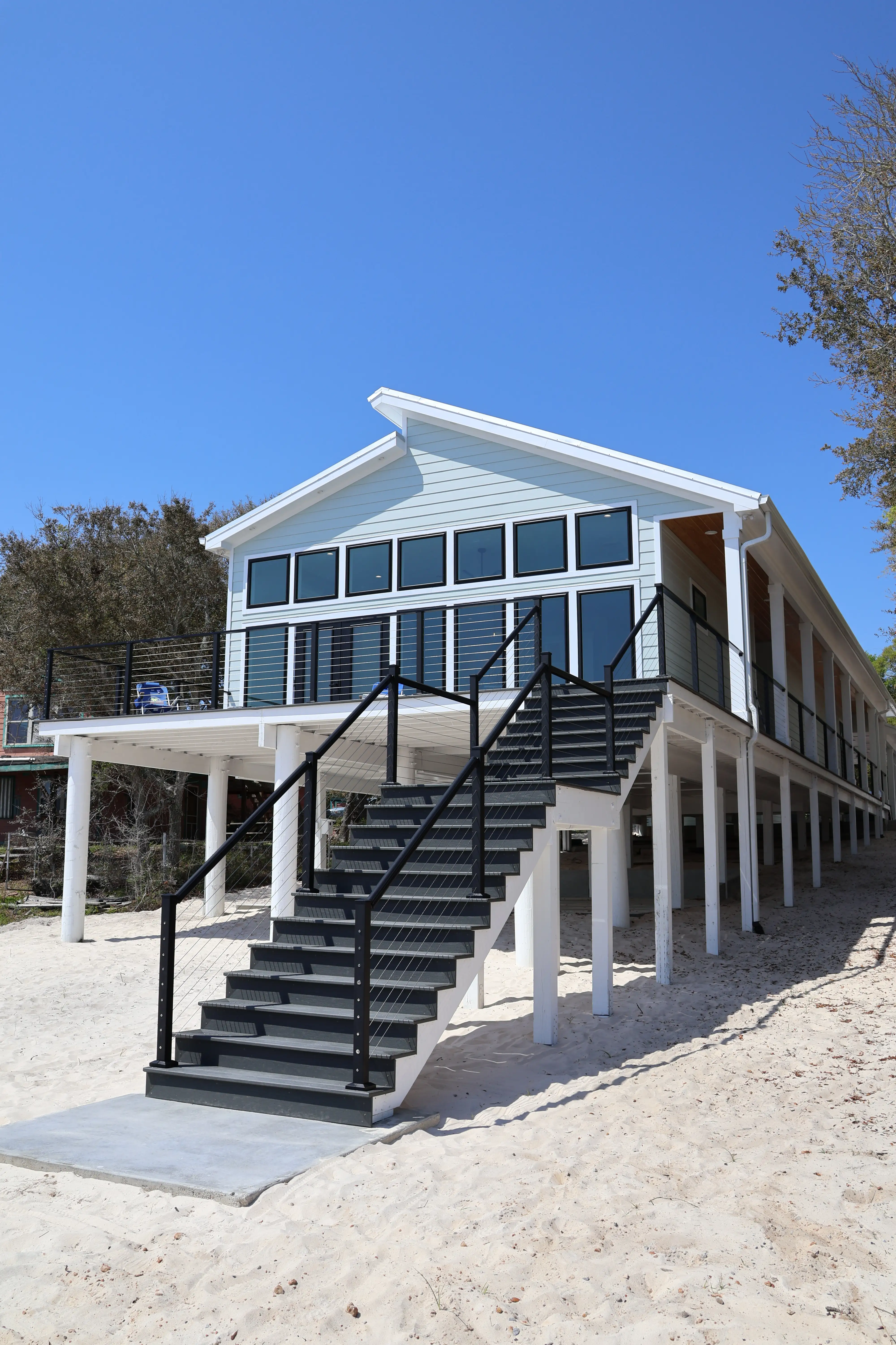 Final Side View - Side elevation highlighting rooflines and proportions.